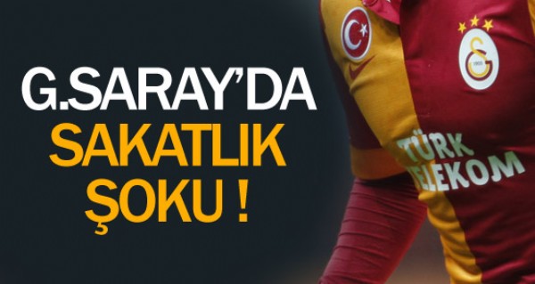 G.Saray'da sakatlk oku